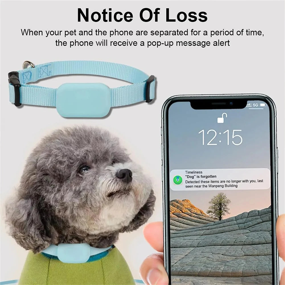 Pet GPS Tracker with Adjustable Collar Cat Locator Cat Tracker for Cats and Dogs