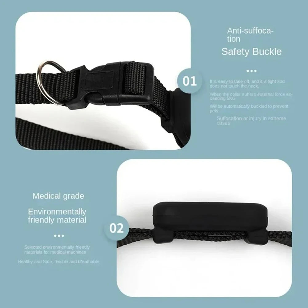 Pet GPS Tracker with Adjustable Collar Cat Locator Cat Tracker for Cats and Dogs