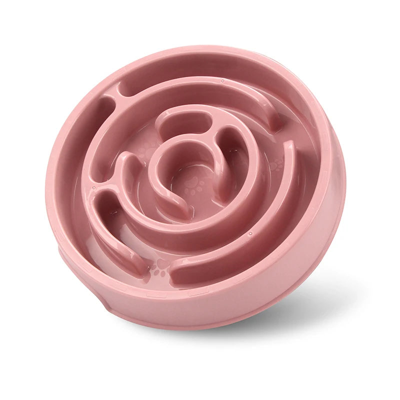 Slow Feeder Dog Bowl Mental Stimulate Detachable Puzzle Slow Eating Pet Bowl Anti-slip Interactive Treat Dispenser Toys for Dogs