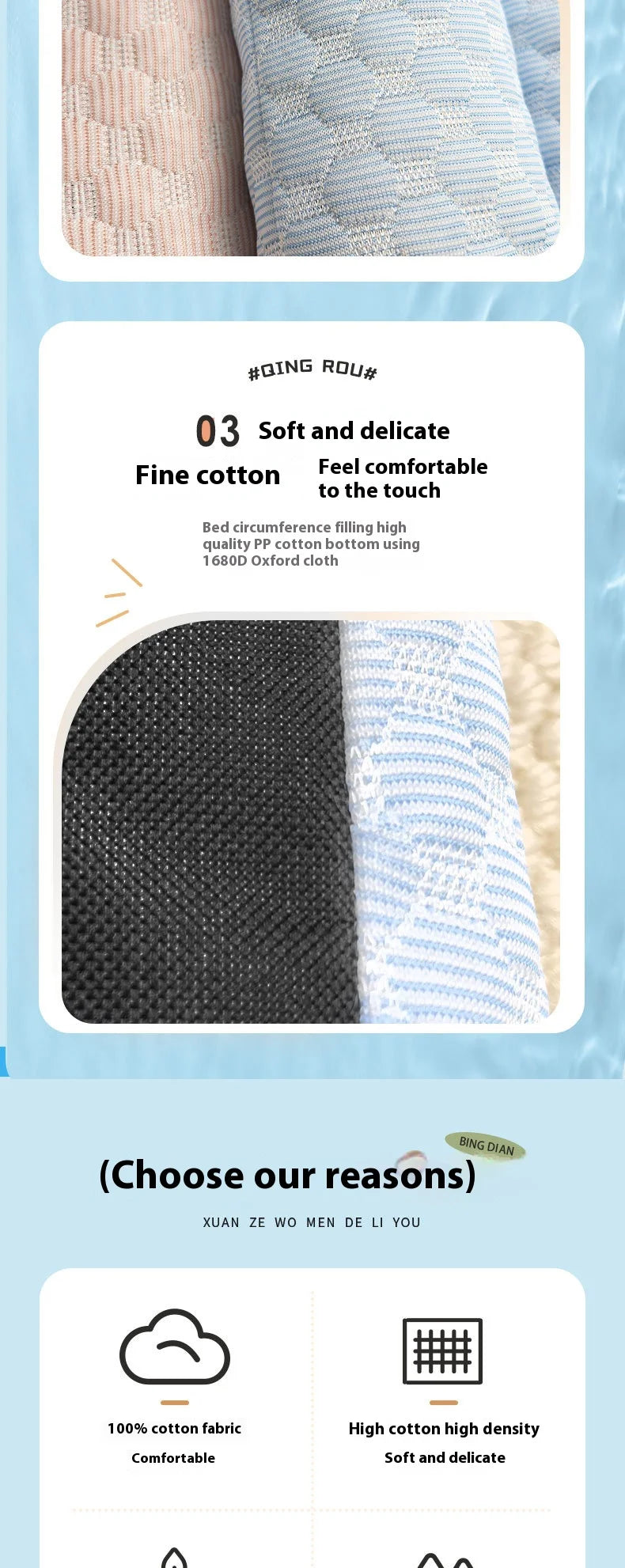 Pet Cooling Gel Pad, Eco-Friendly Material,Self-Cooling Ice Mat for Dogs and Cats, Waterproof & Portable, Medium Size