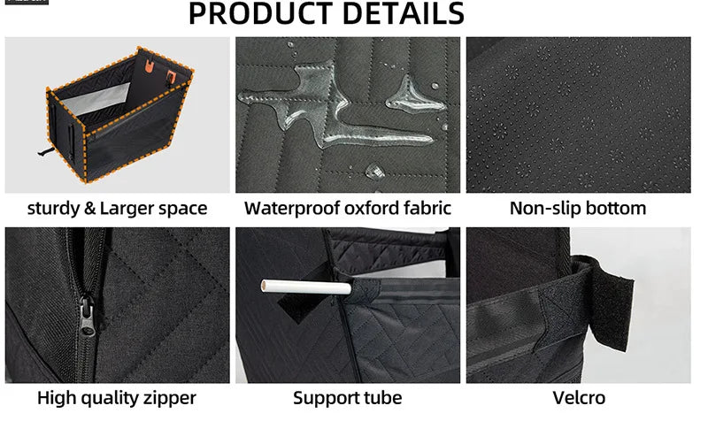 Dog Car Seat for Small To Large Dogs Pet Nest Back Seat Extender for Car Back Seat Waterproof Dog Hammock with Mesh Pocket