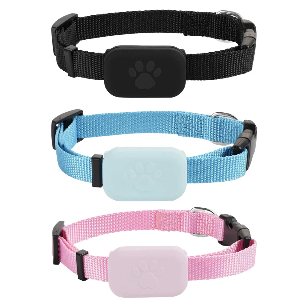 Pet GPS Tracker with Adjustable Collar Cat Locator Cat Tracker for Cats and Dogs