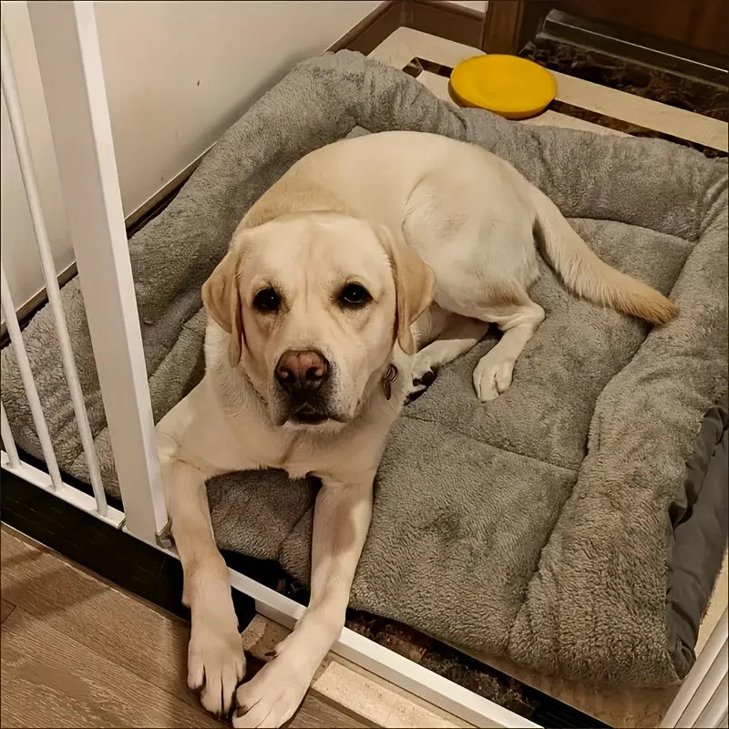 Dog Pet Beds Extra Large Plush Dog Bed Sofa Thickened Super Soft Polyester Pet Mat Dog Crate Mat Bed For Large Dog Bed