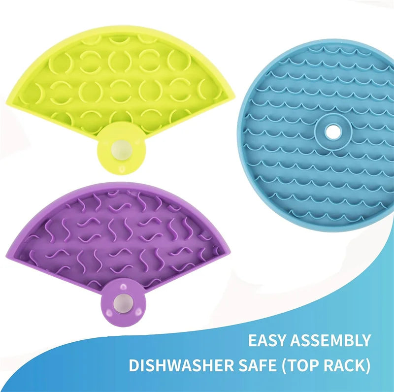 Slow Feeder Dog Bowl Mental Stimulate Detachable Puzzle Slow Eating Pet Bowl Anti-slip Interactive Treat Dispenser Toys for Dogs